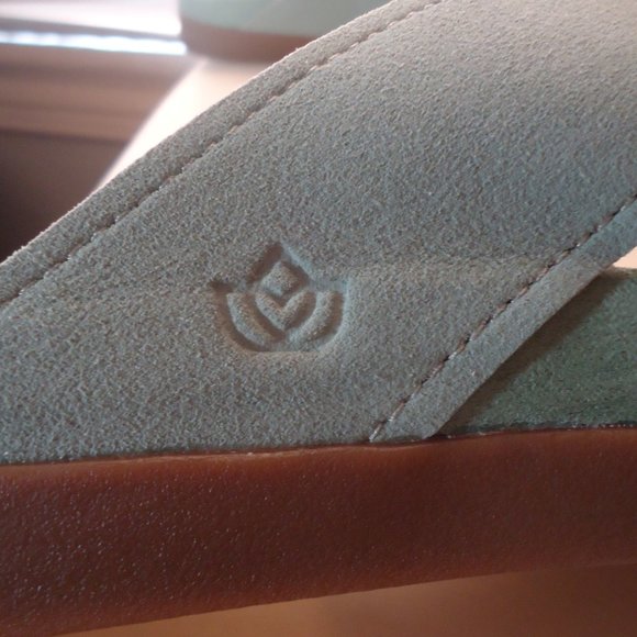 SPENCO Orthotic Thong Sz 10 Seafoam Green - Picture 6 of 15